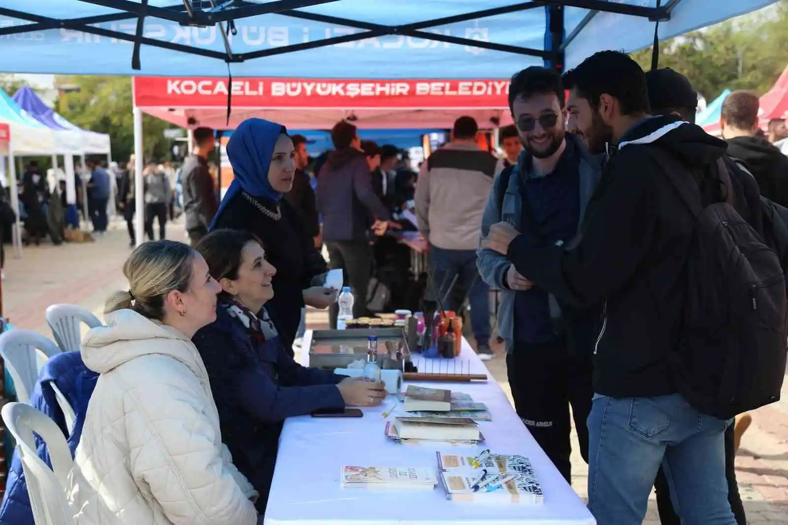 Üniversitelilerden KO-MEK'e yoğun ilgi