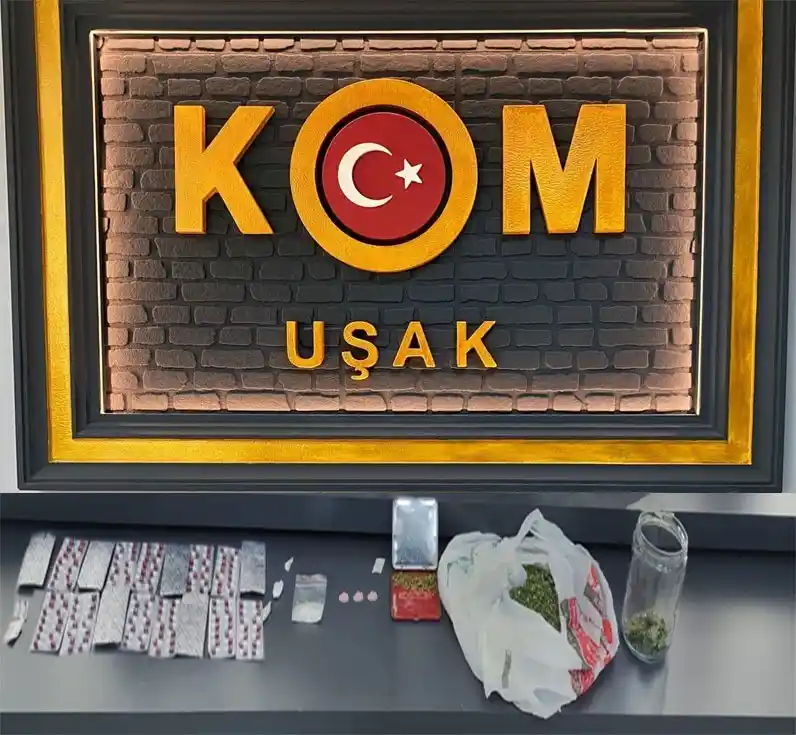 Uşak’ta silahlı suç örgütüne yönelik operasyonda 6 kişi tutuklandı