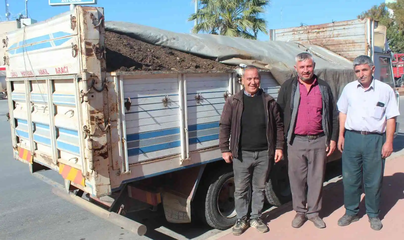 Üzüm bağlarına doğal gübre
