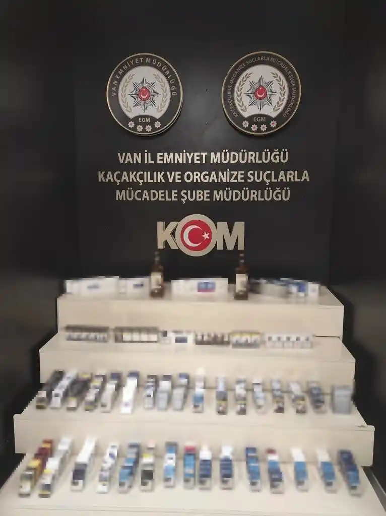 Van’da gümrük kaçakçılığı