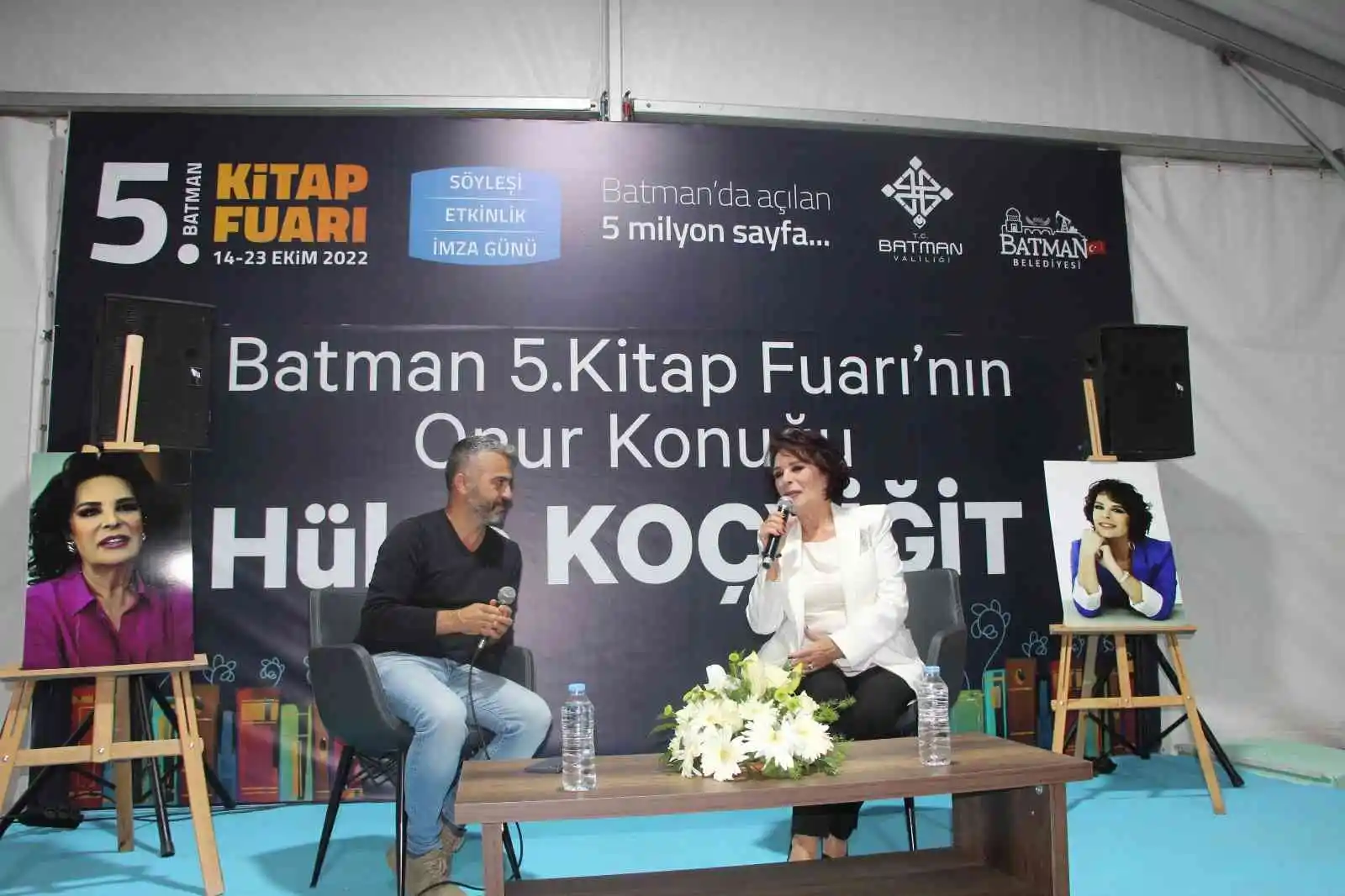 Yeşilçam’ın usta ismi Hülya Koçyiğit Batman’da sevenleri ile buluştu