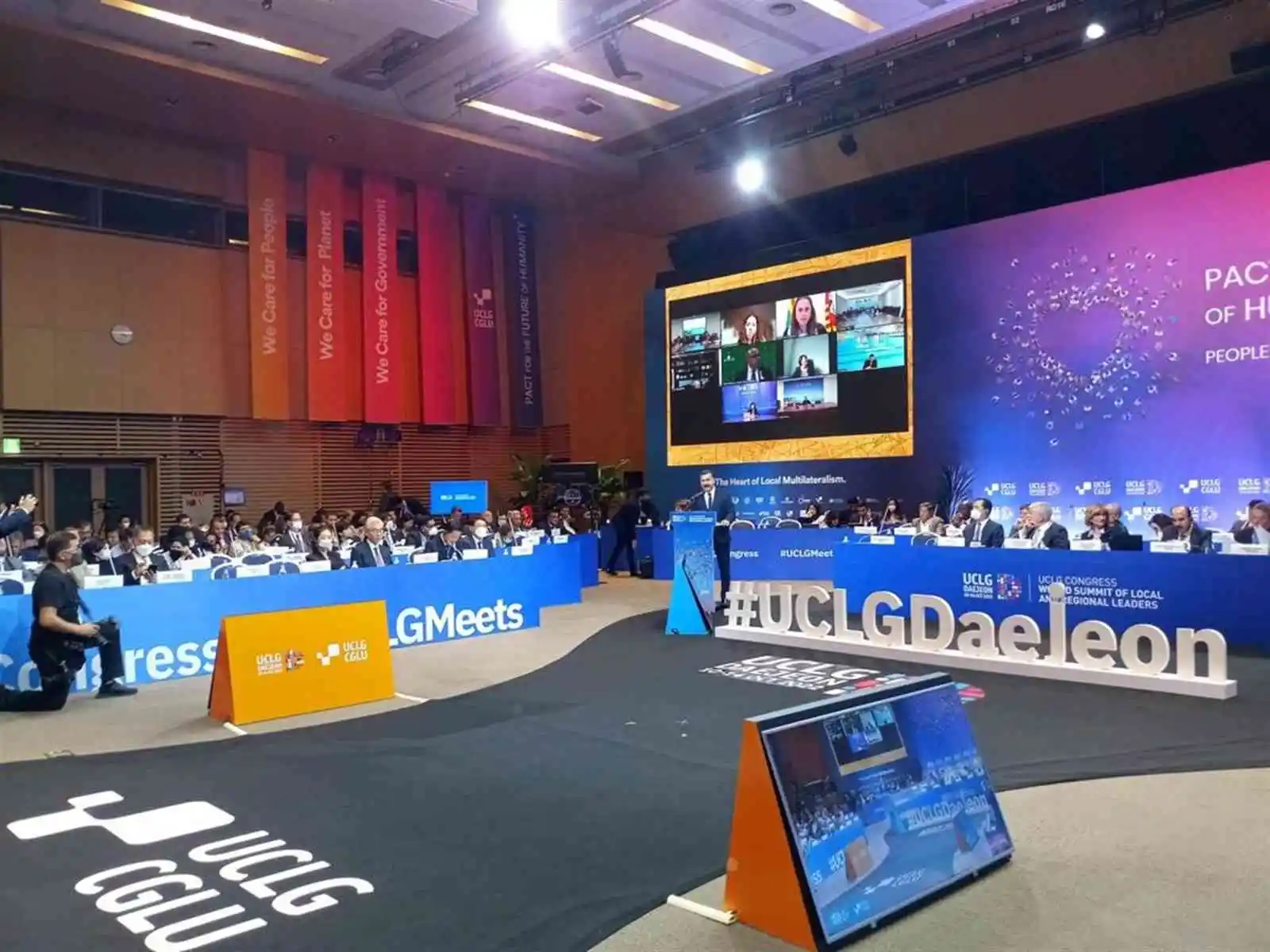 Yücel Yılmaz, UCLG Dünya Kongresi’nde
