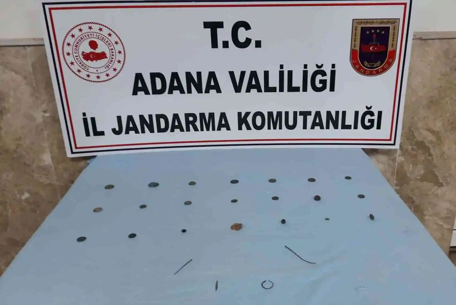 Adana'da tarihi eser operasyonu
