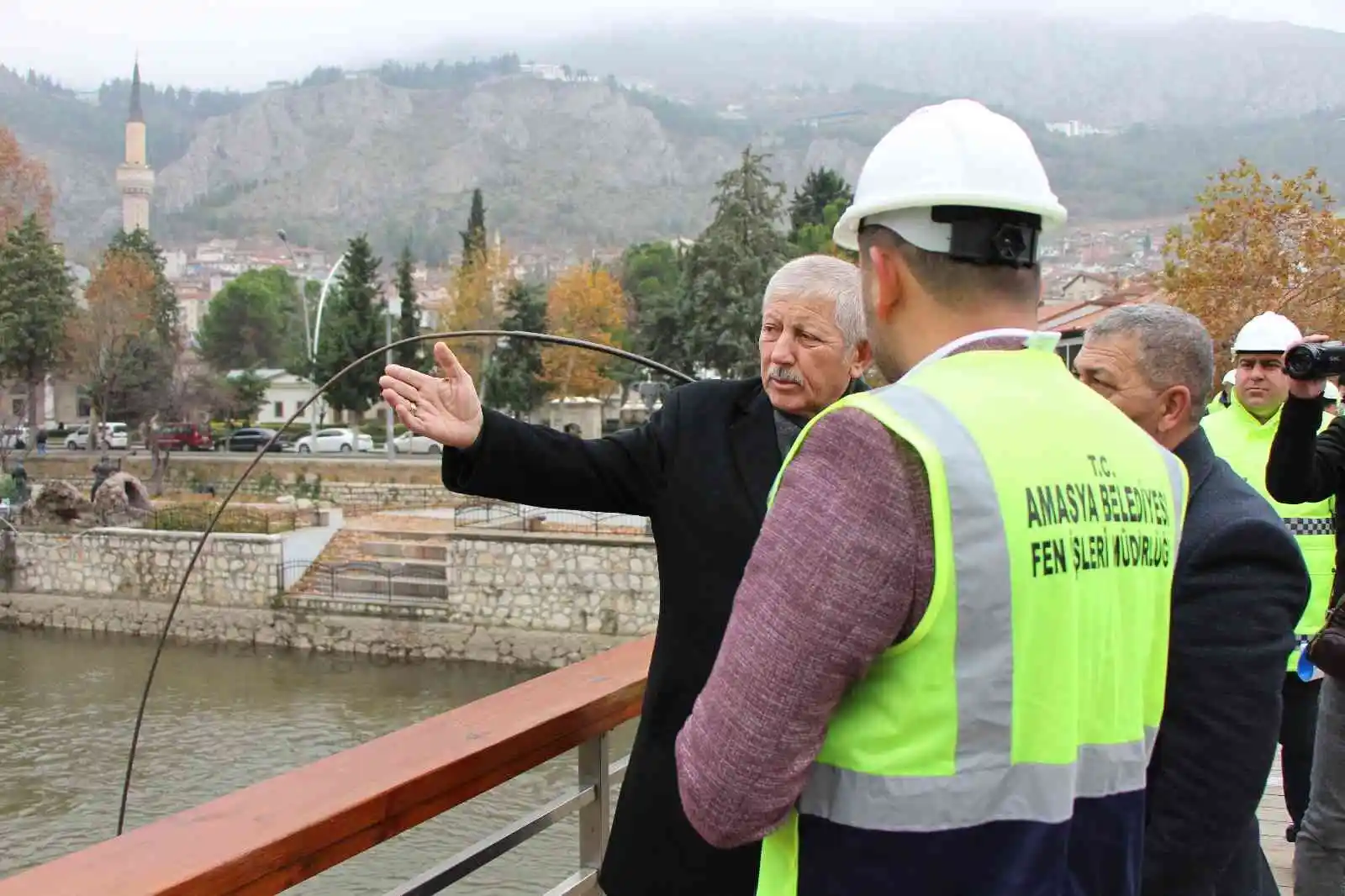 Amasya Belediyesi tarihi Hatuniye Mahallesi’nde sokak sağlıklaştırma projesi başlattı
