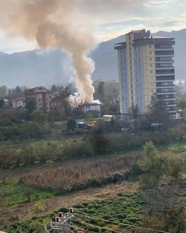 Artvin’de evde çıkan yangın paniğe neden oldu