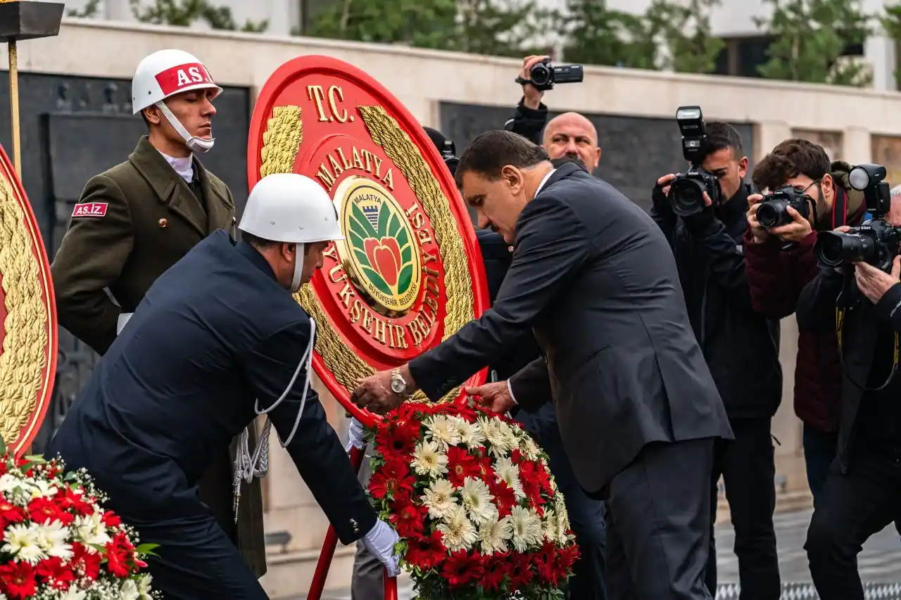 Atatürk vefatının 84. yıl dönümünde Malatya ’da da anıldı
