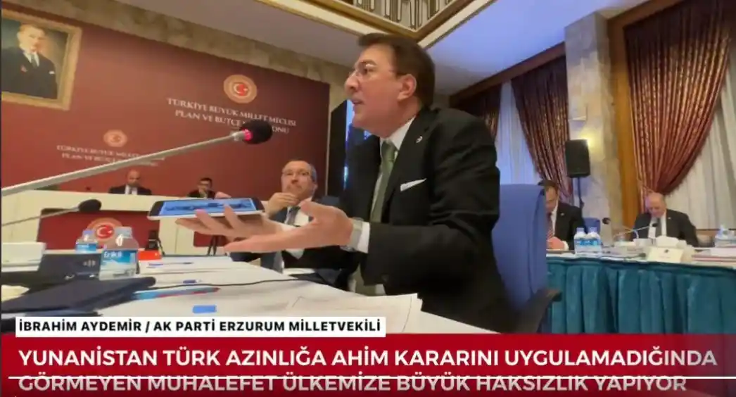 Aydemir Adalet Bakanlığı bütçesini değerlendirdi