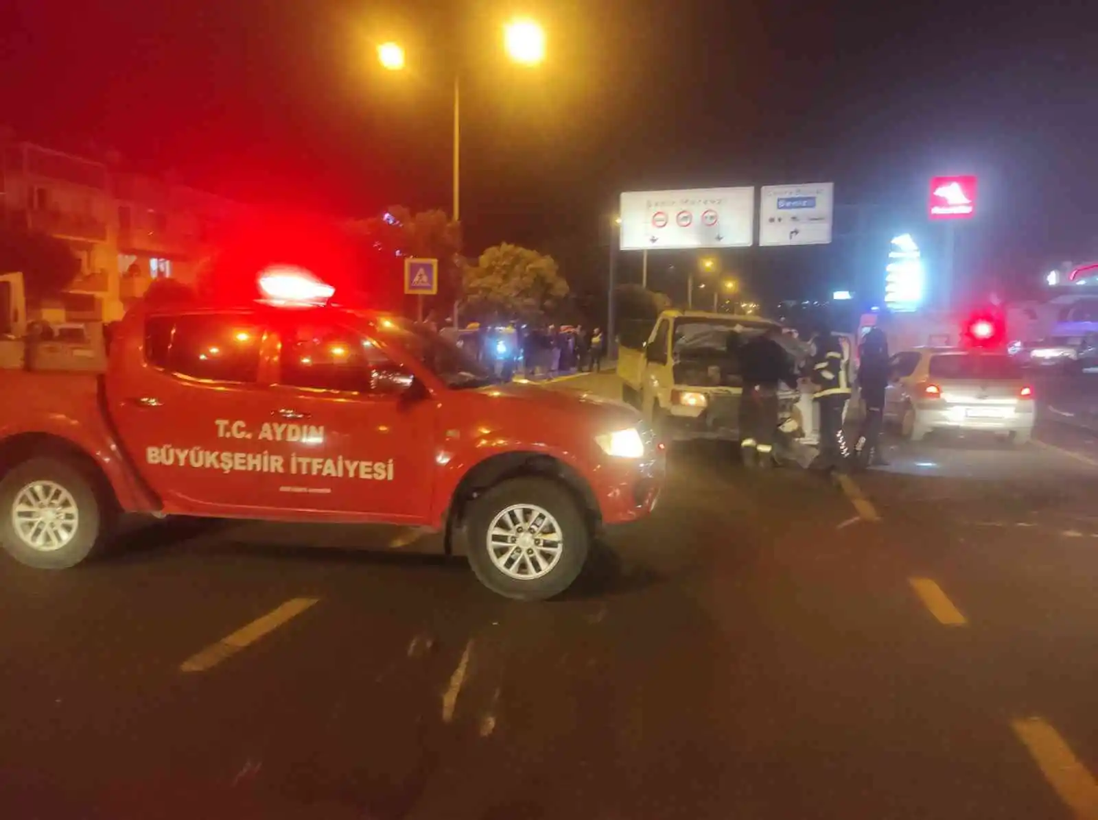 Aydın’da trafik kazası: 1 yaralı