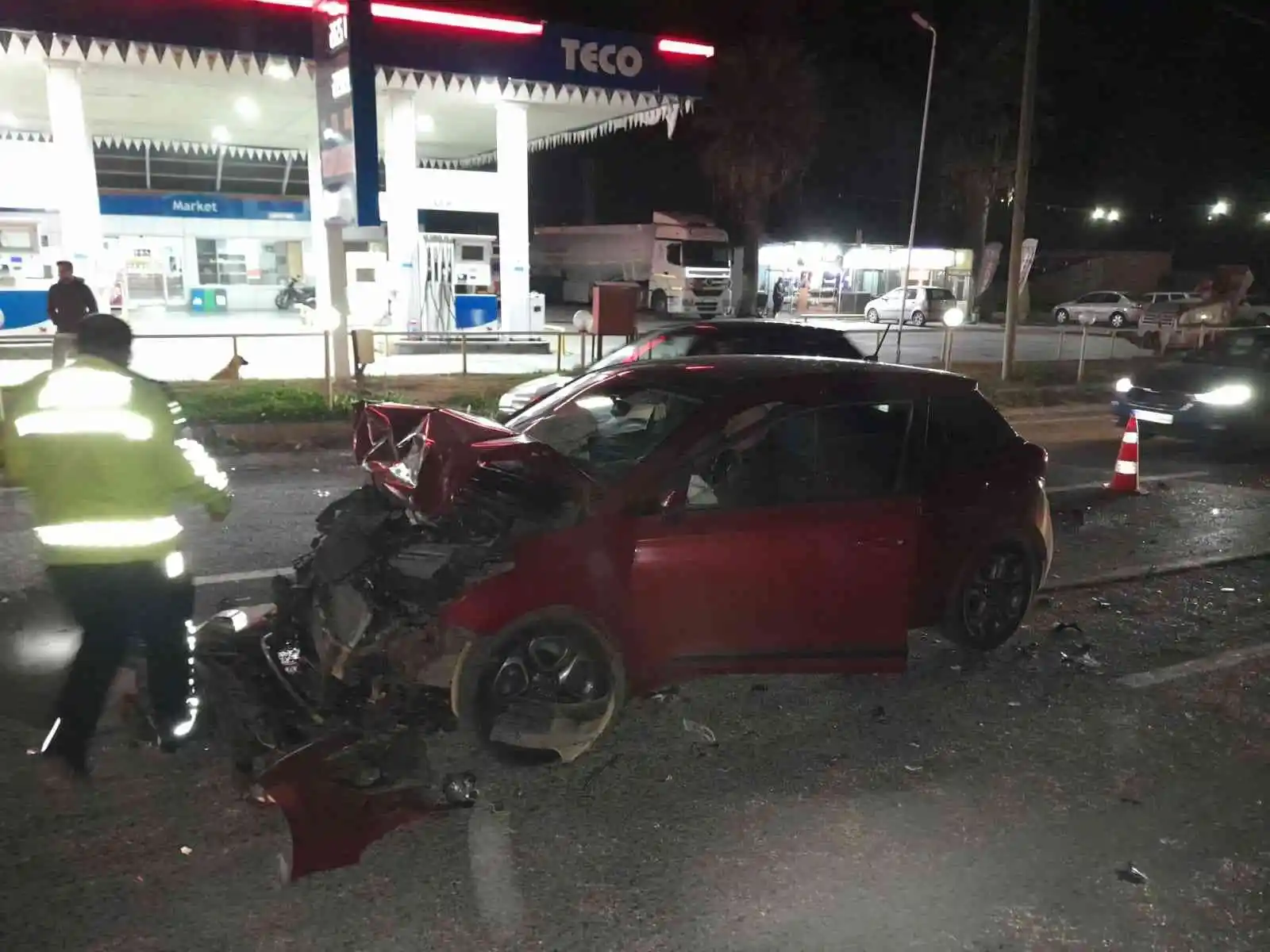 Aydın’da zincirleme trafik kazası: 5 yaralı
