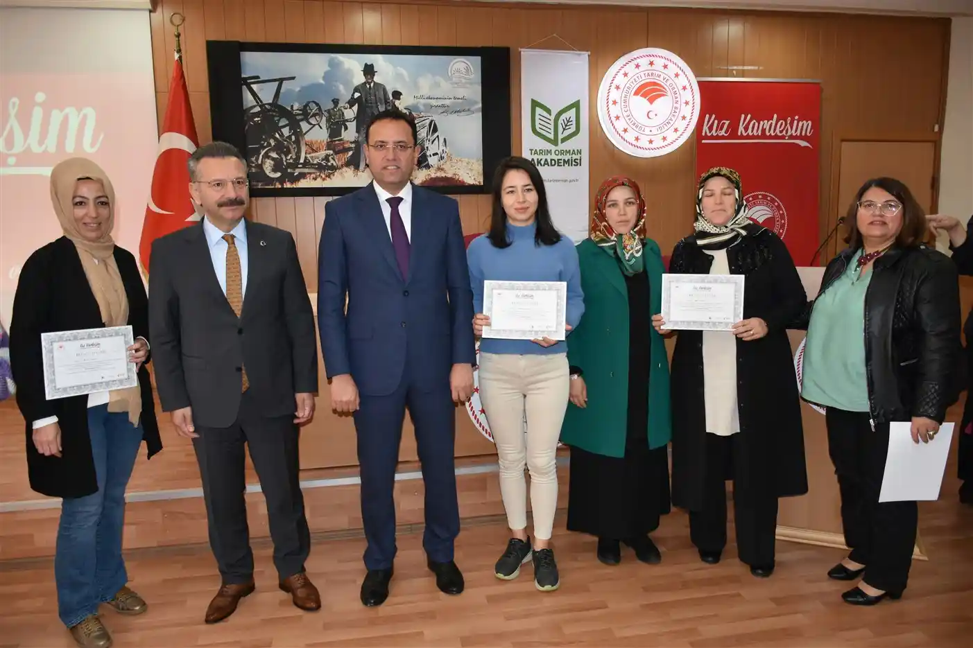 Aydınlı kadın çiftçiler bilgilendirildi