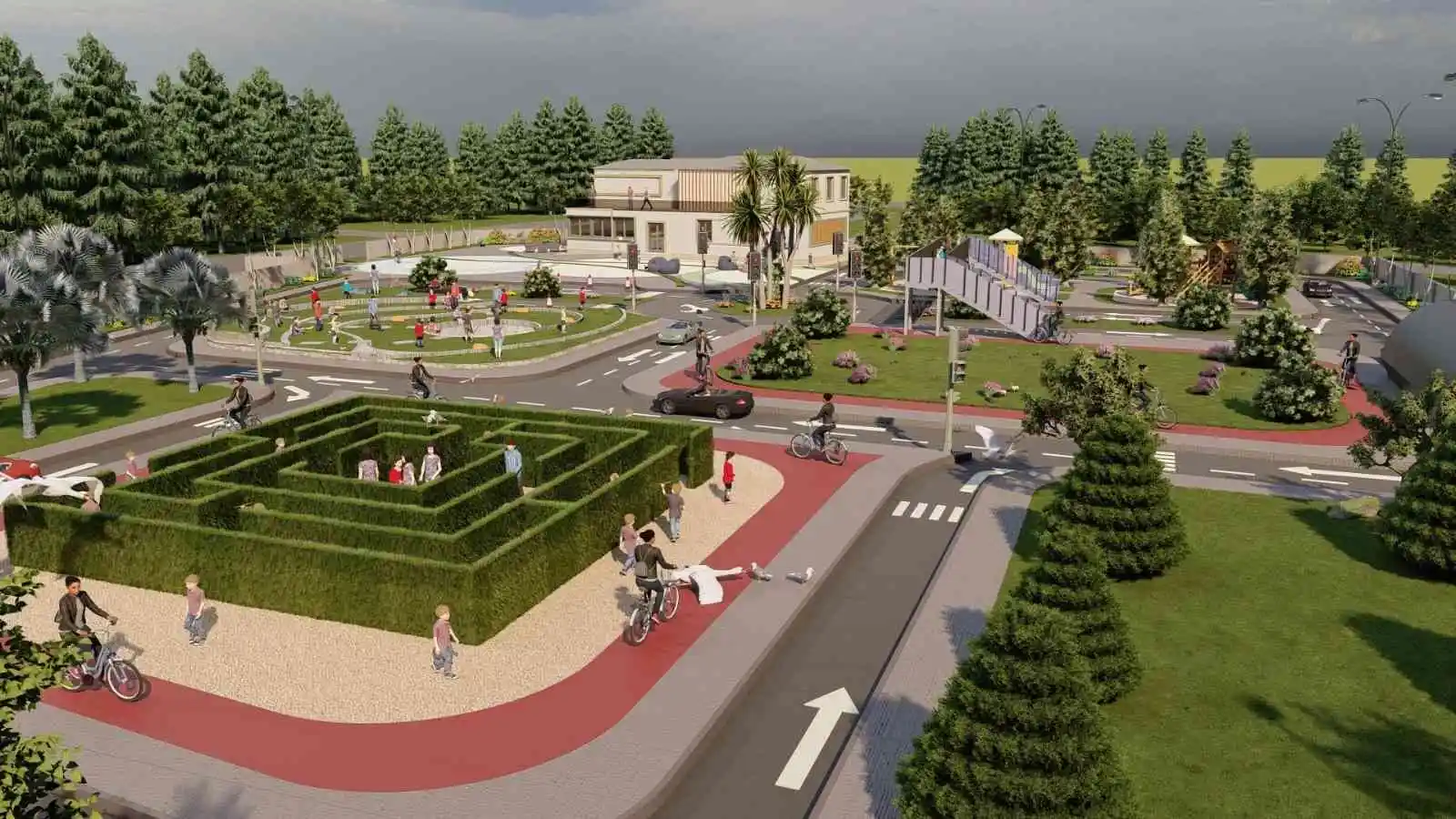Bafra’ya ’Çocuk Trafik Eğitim Parkı’ yapılıyor