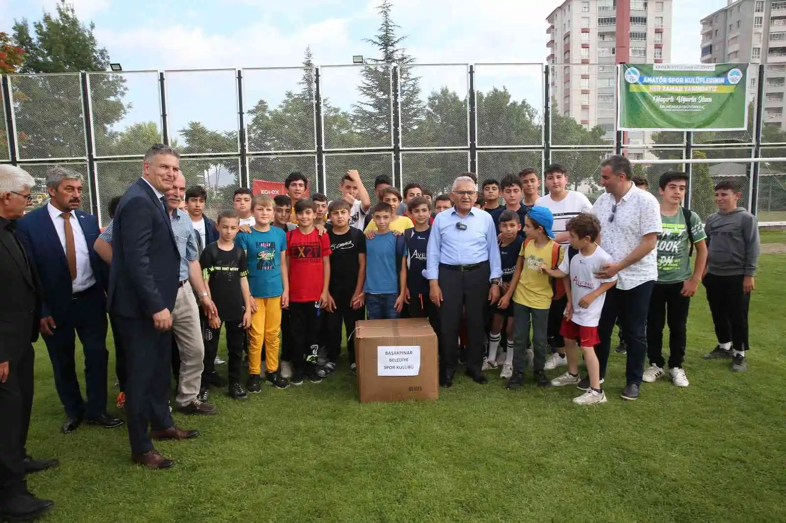 Başkan Büyükkılıç’ın amatör spor kulüplerine desteği sürüyor
