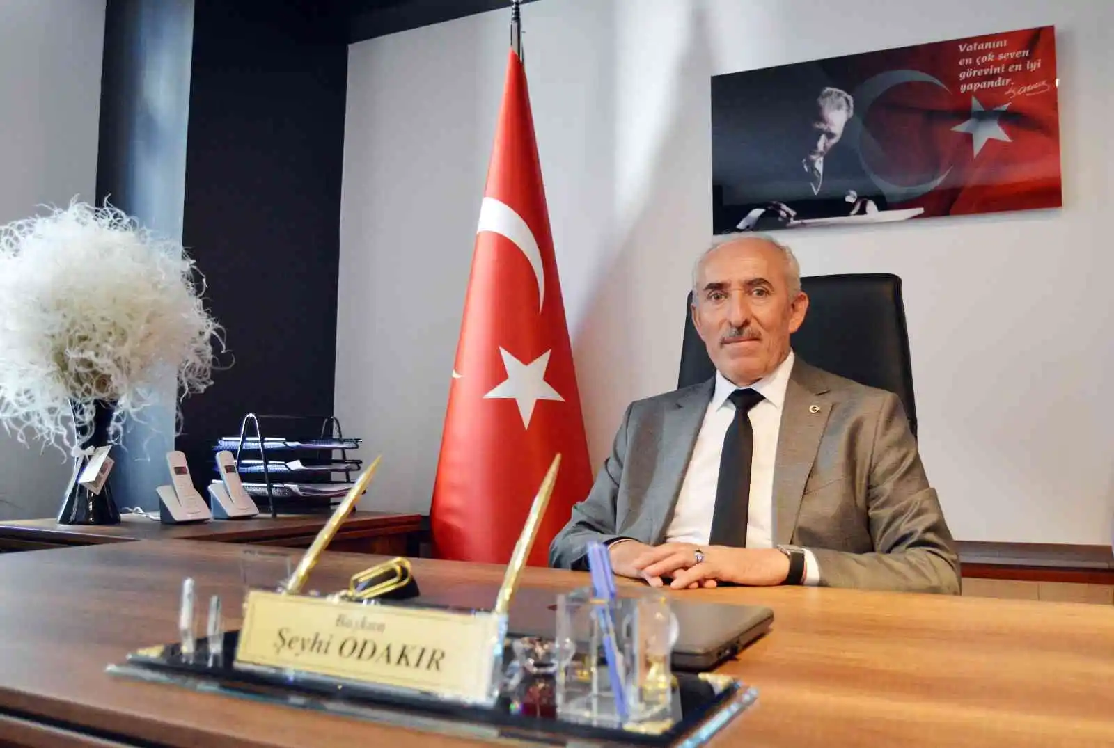 Başkan Odakır: "Kalleş terör saldırısını nefretle lanetliyorum"