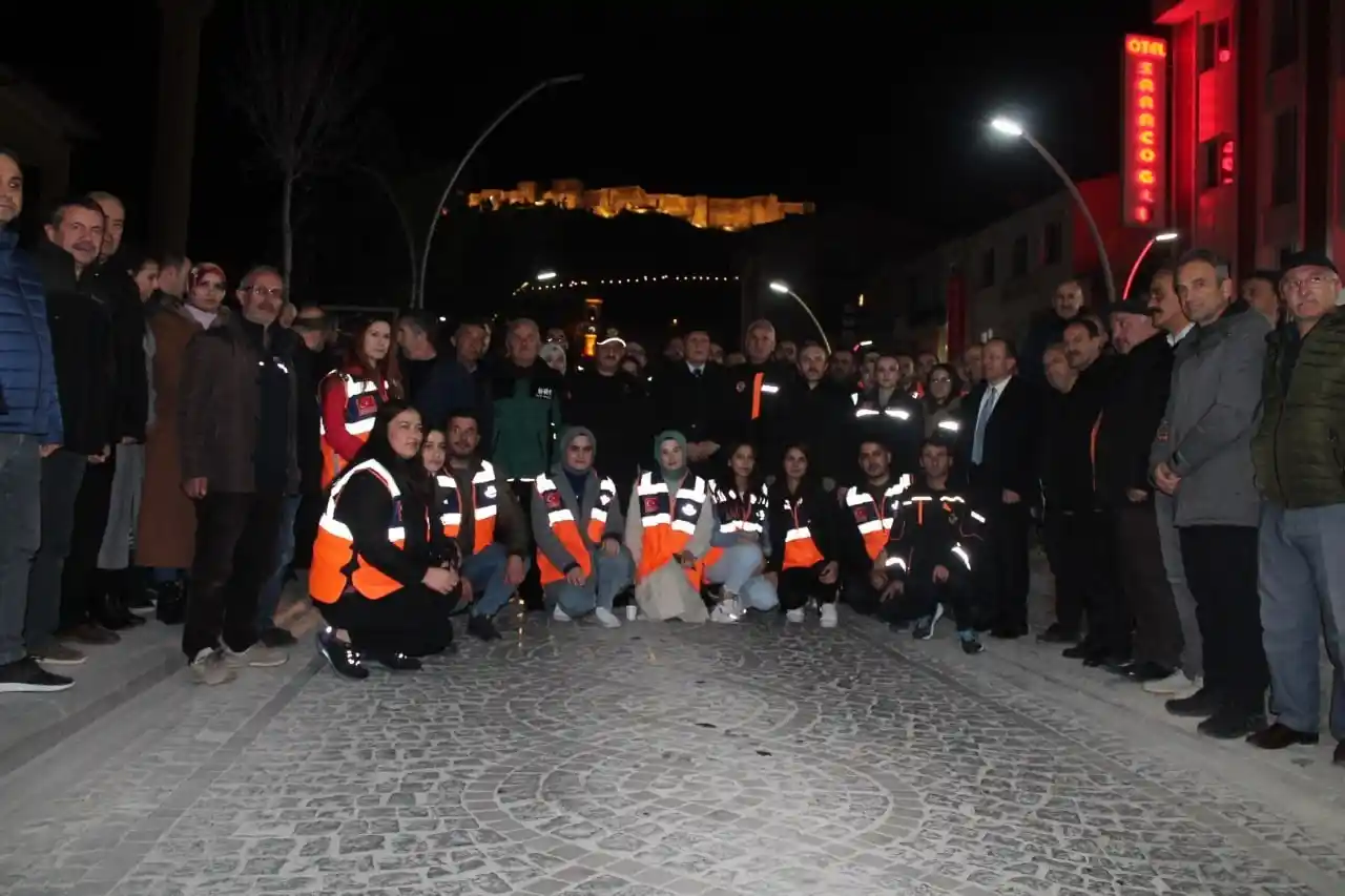 Bayburt'ta "Çök Kapan Tutun" tatbikatı yapıldı