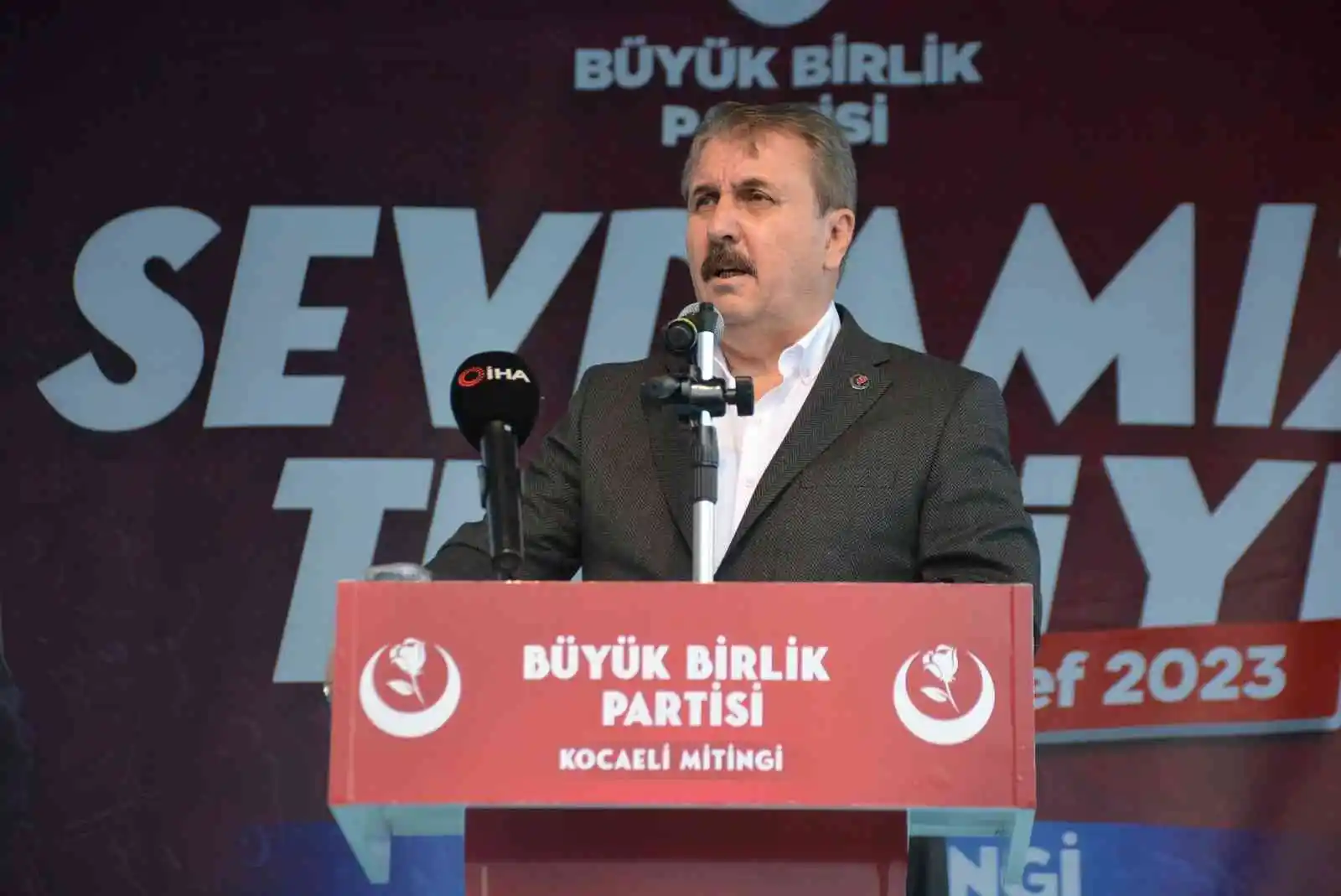 BBP Lideri Destici: "Ana Muhalefet Partisi CHP, PKK'nın partisinin yan kuruluşu haline gelmiş"
