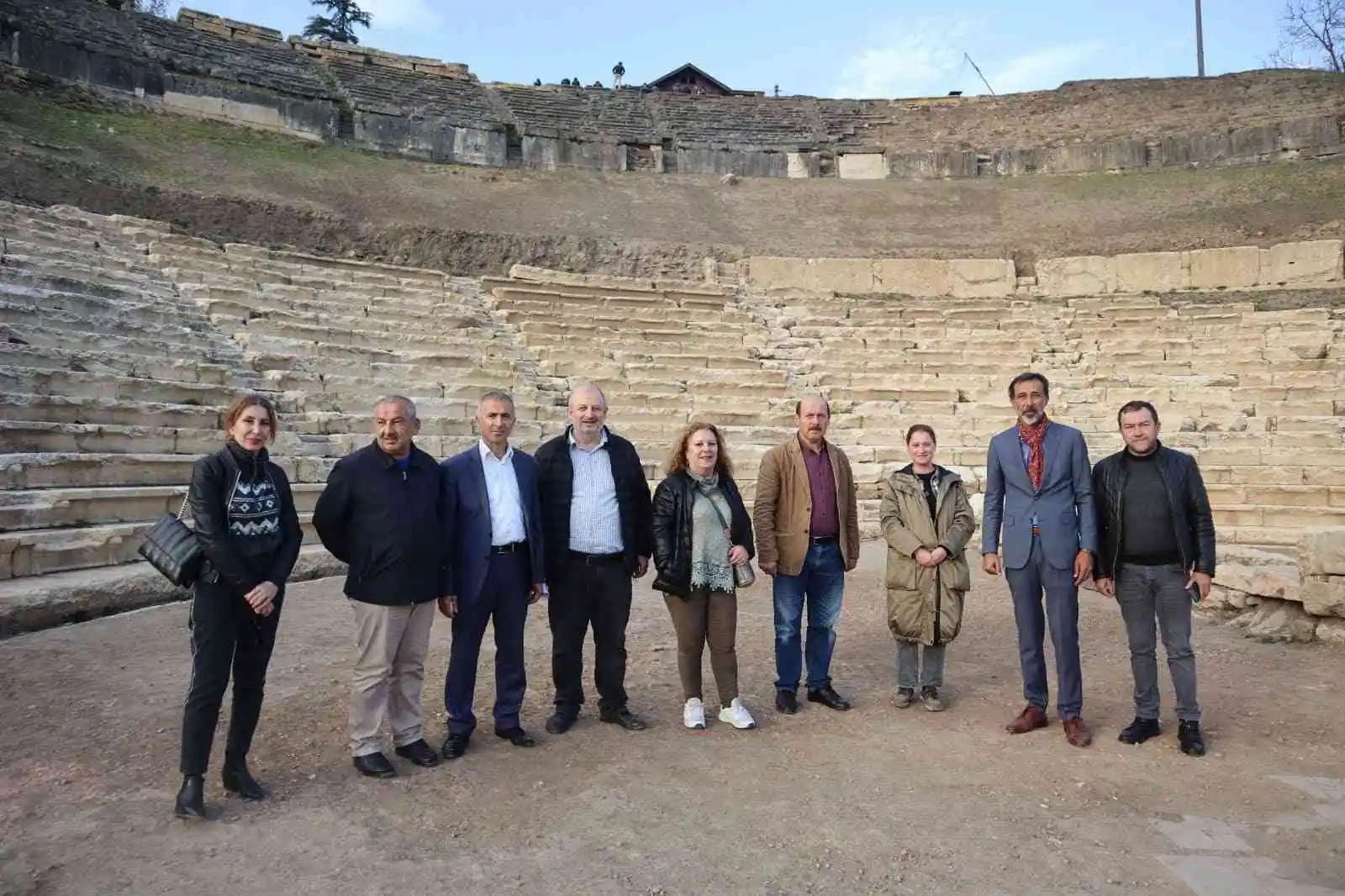 Belediyenin projelerini yerinde incelediler
