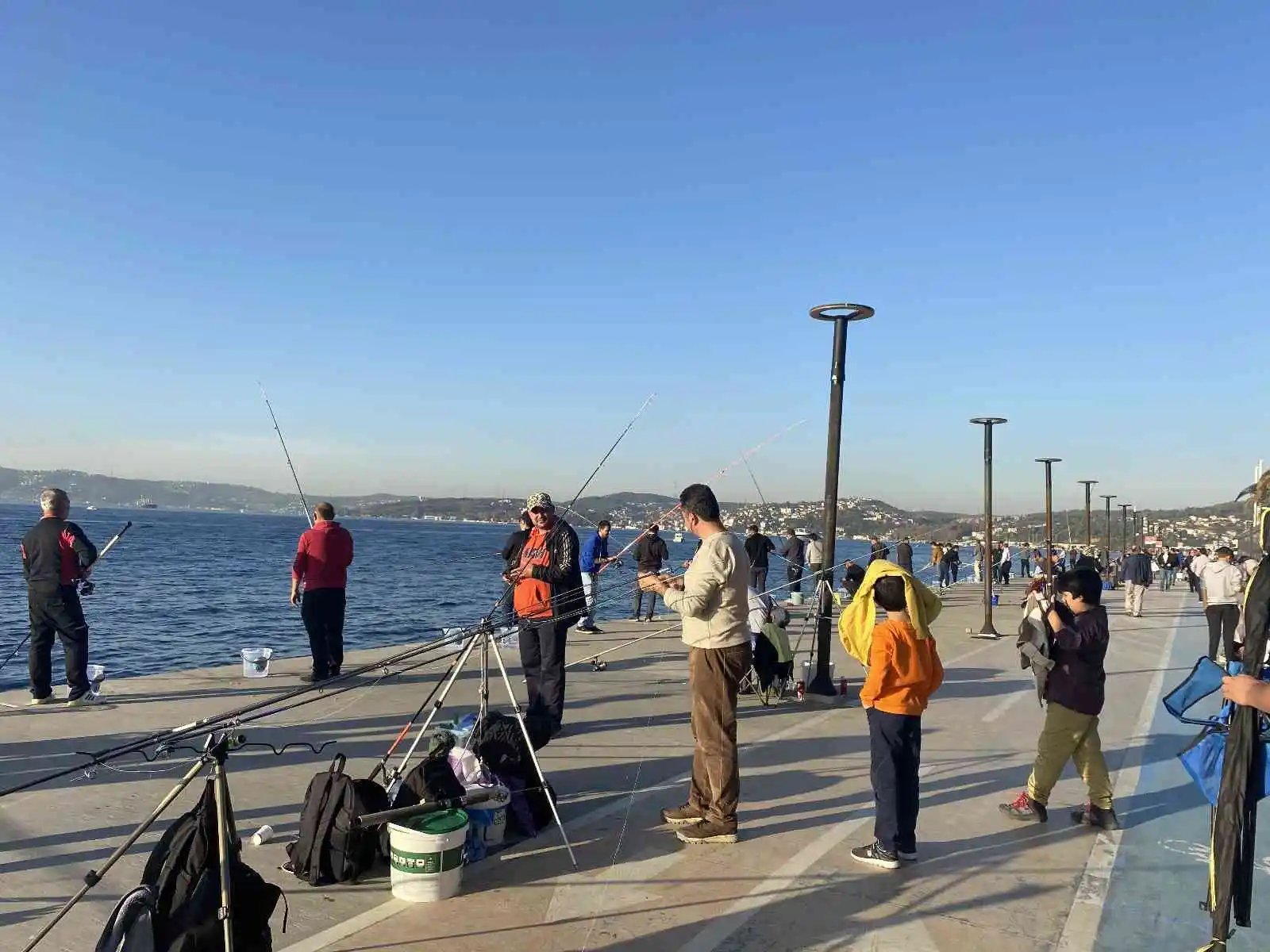 Beykoz’da 200 kişinin katıldığı “Balık Tutma Yarışması” renkli görüntüler oluşturdu
