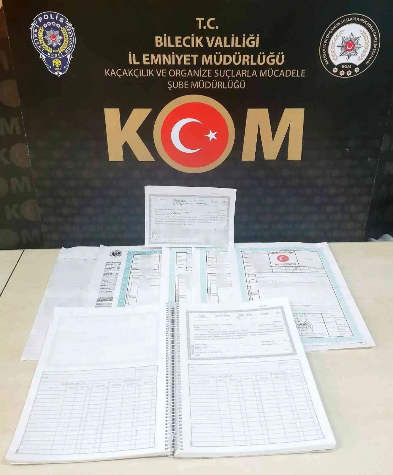 Bilecik'te 'Girdap' operasyonu