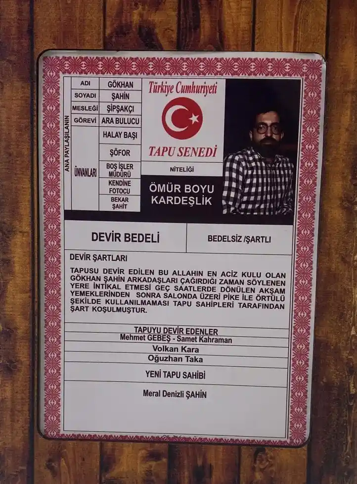 Bu da tapulu damat
