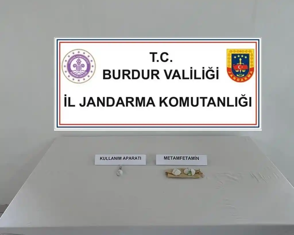 Burdur'da uyuşturucu operasyonu
