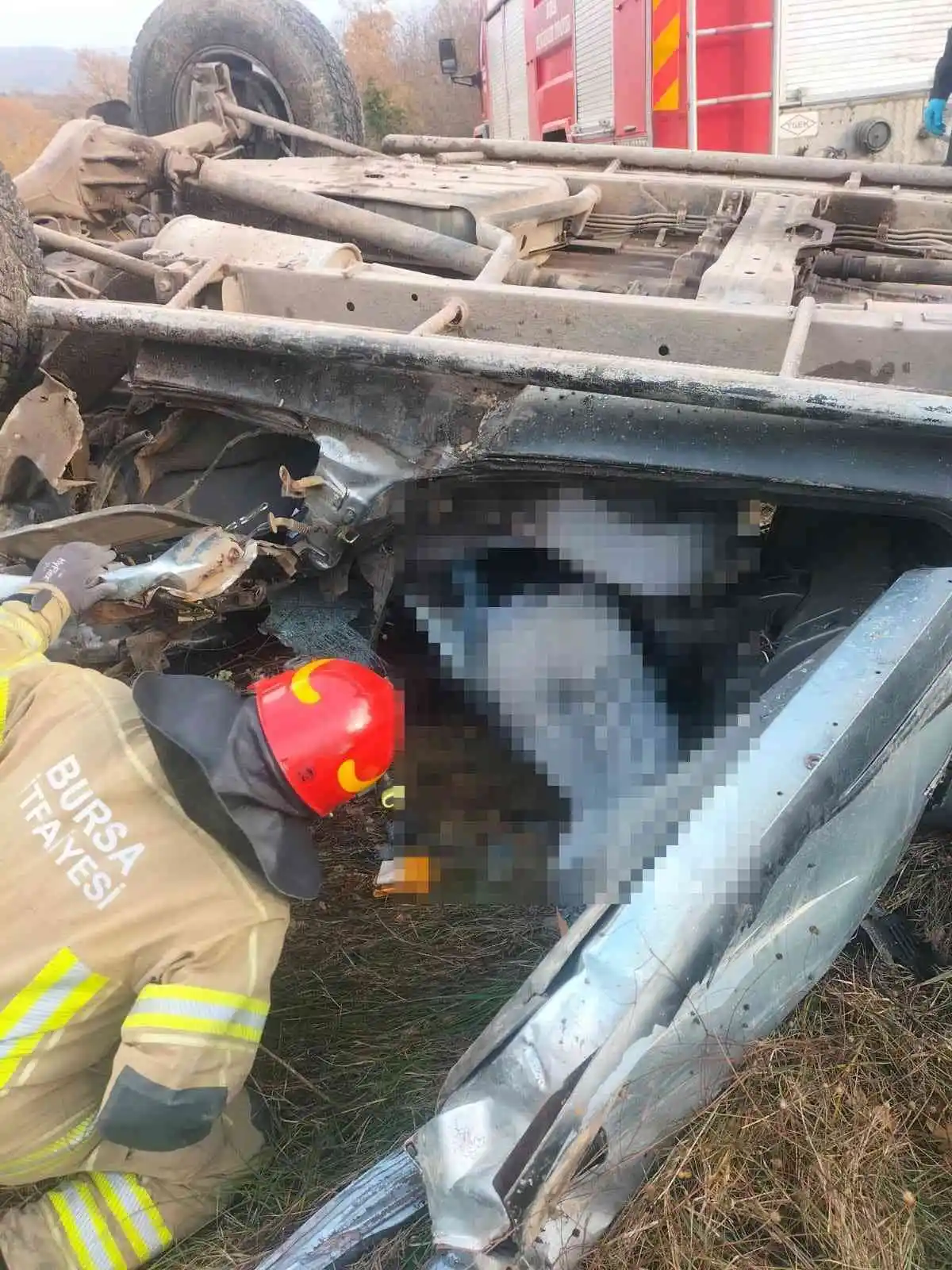 Bursa’da feci kaza: 1 ölü, 2 yaralı