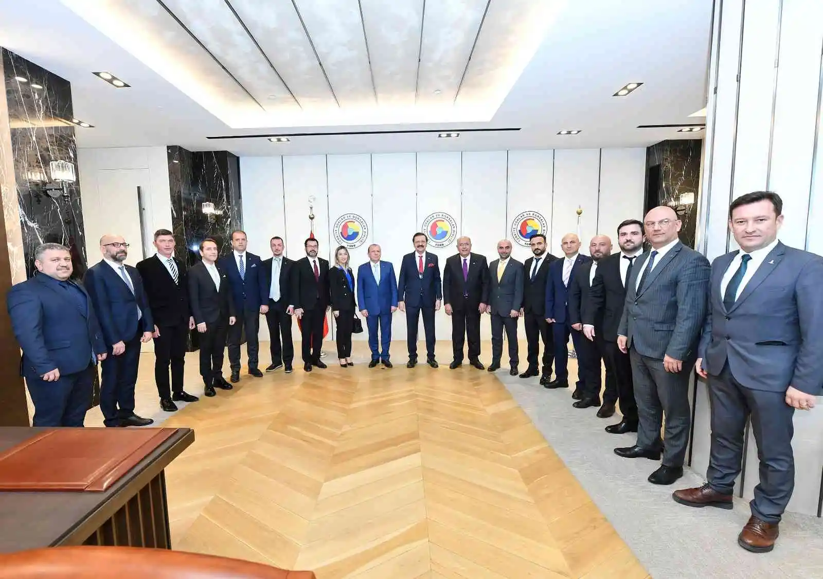 Bursa iş dünyasının sorunları ve talepleri TOBB Başkanı Hisarcıklıoğlu'na iletildi