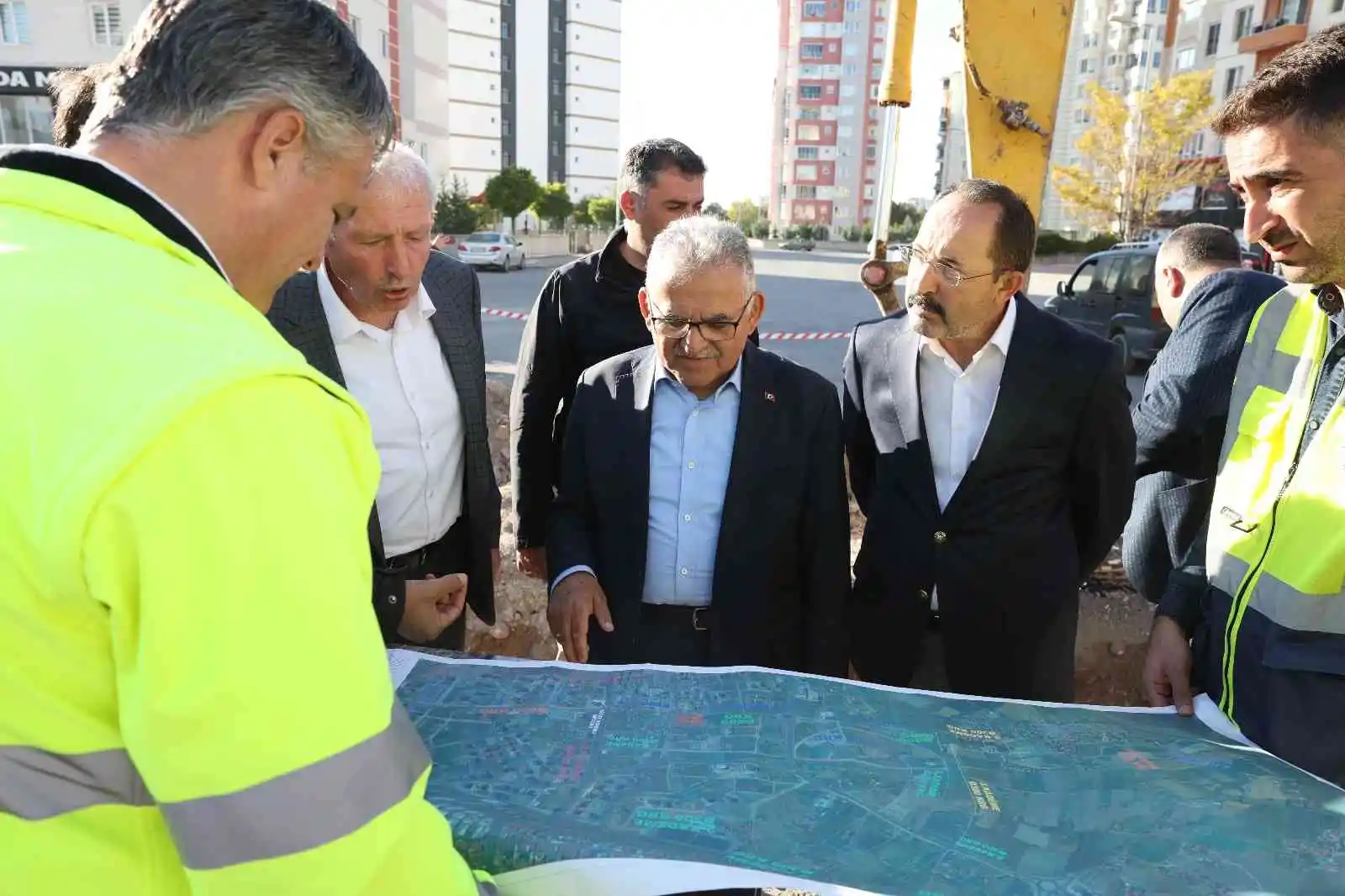 Büyükkılıç, Turkovac’ın mucidinin ismini taşıyacak yolu inceledi
