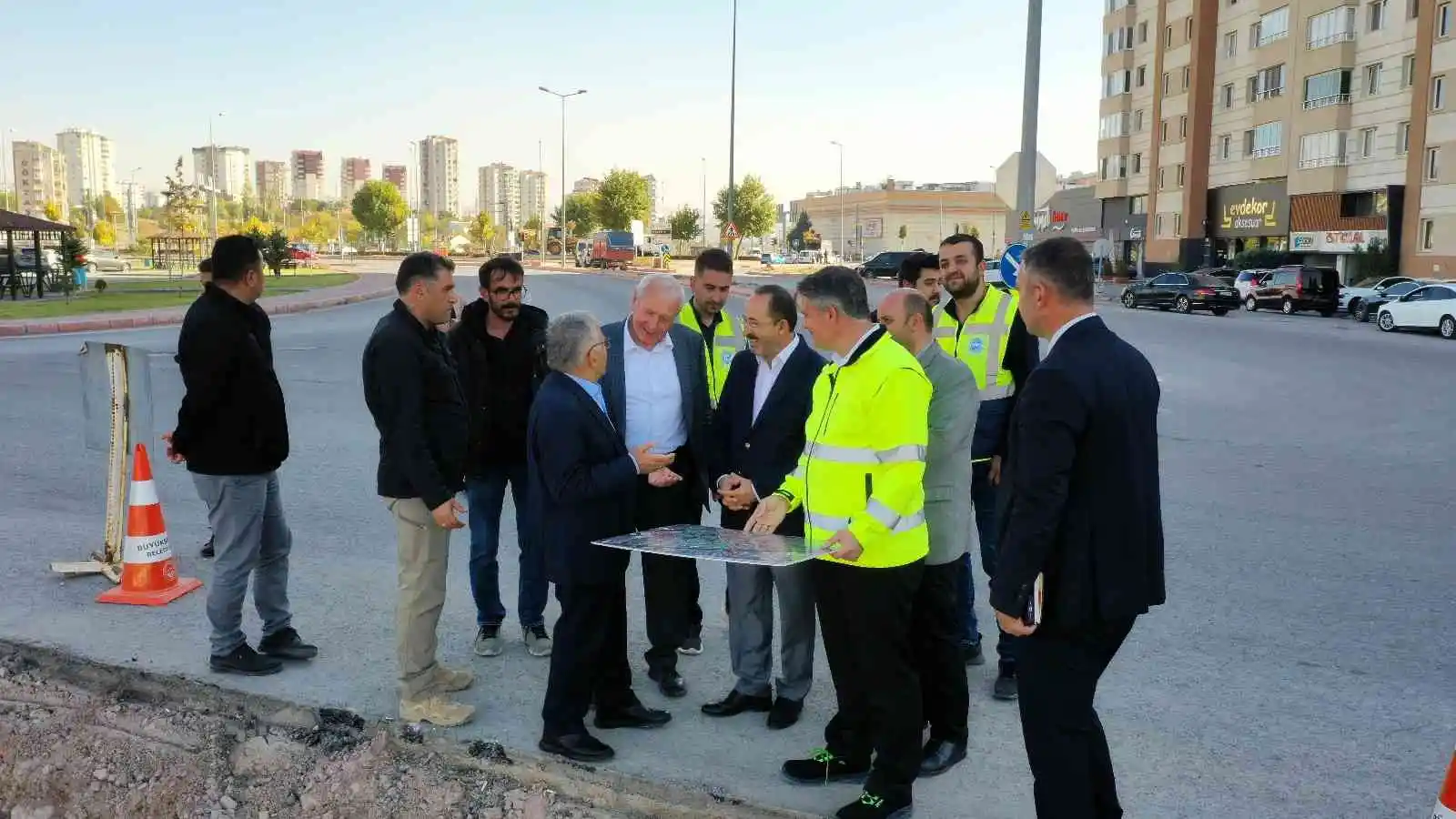 Büyükkılıç, Turkovac’ın mucidinin ismini taşıyacak yolu inceledi
