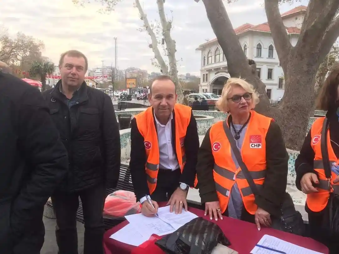 CHP'li Başkan su indirimi duydu, imza kampanyası başlattı