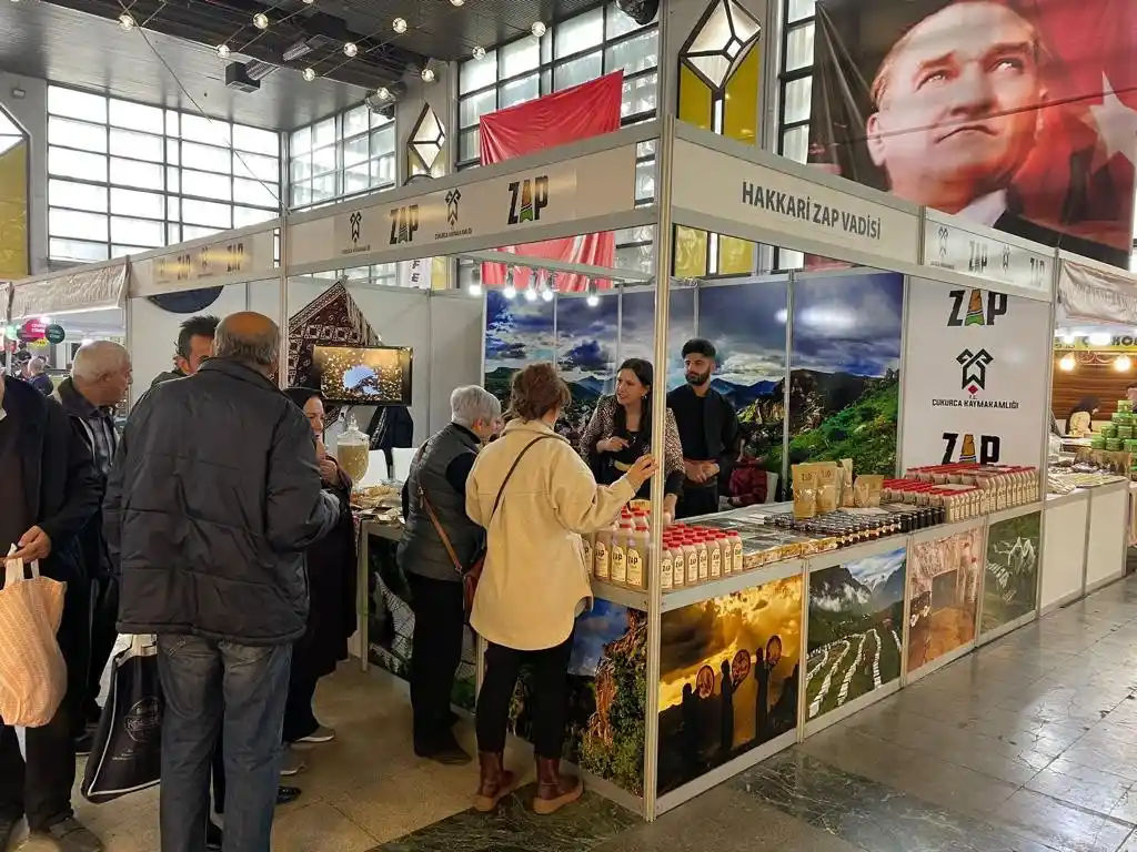 Çukurca’nın yerli ürünleri Ankara’da görücüye çıktı
