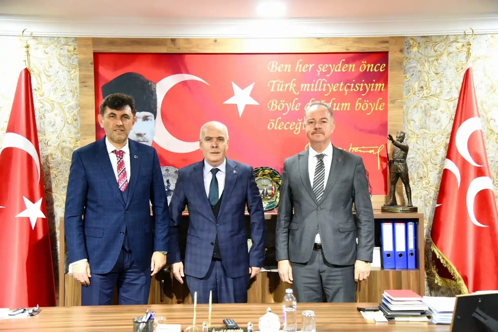 Cumhur İttifak üyesi partilerin başkanları fikir alışverişi yaptı