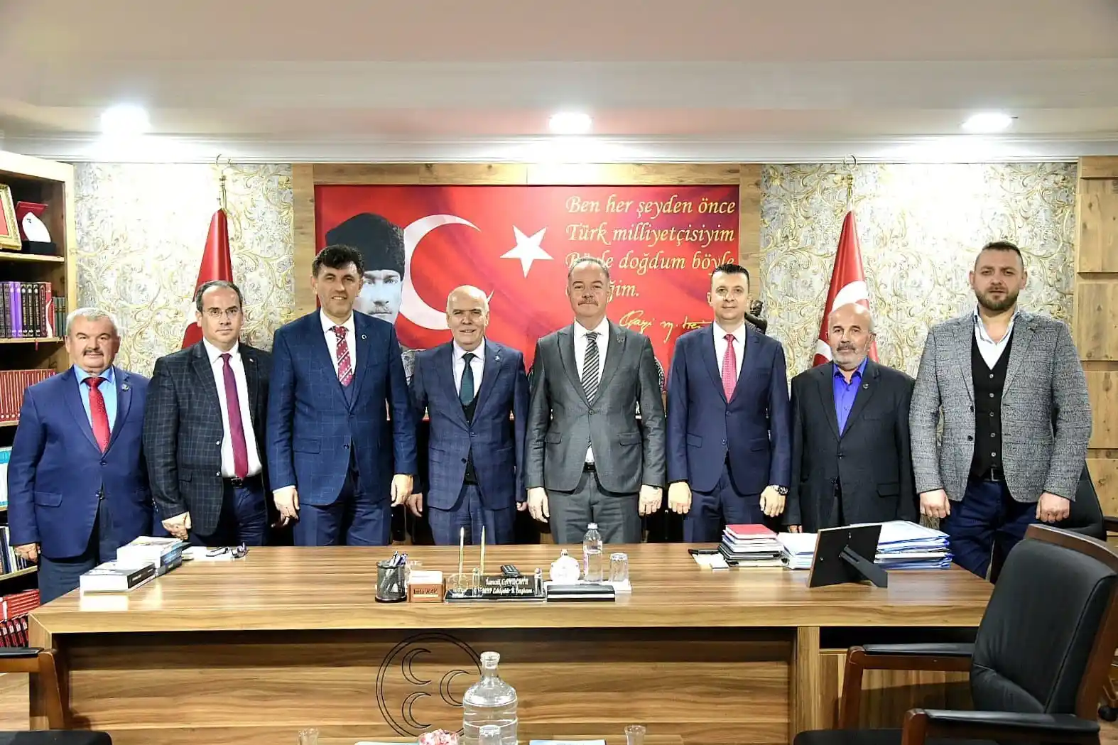 Cumhur İttifak üyesi partilerin başkanları fikir alışverişi yaptı