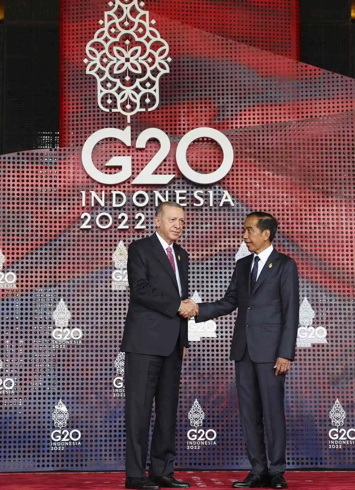 Cumhurbaşkanı Recep Tayyip Erdoğan, Endonezya’nın Bali Adası’nda toplanan G20 Liderler Zirvesi’ne katıldı
