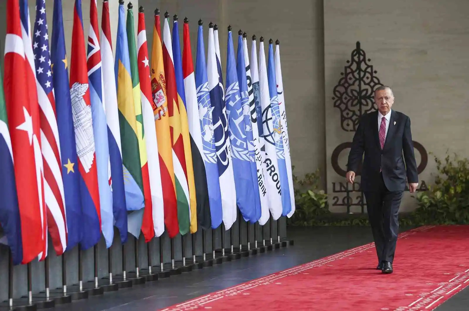 Cumhurbaşkanı Recep Tayyip Erdoğan, Endonezya’nın Bali Adası’nda toplanan G20 Liderler Zirvesi’ne katıldı