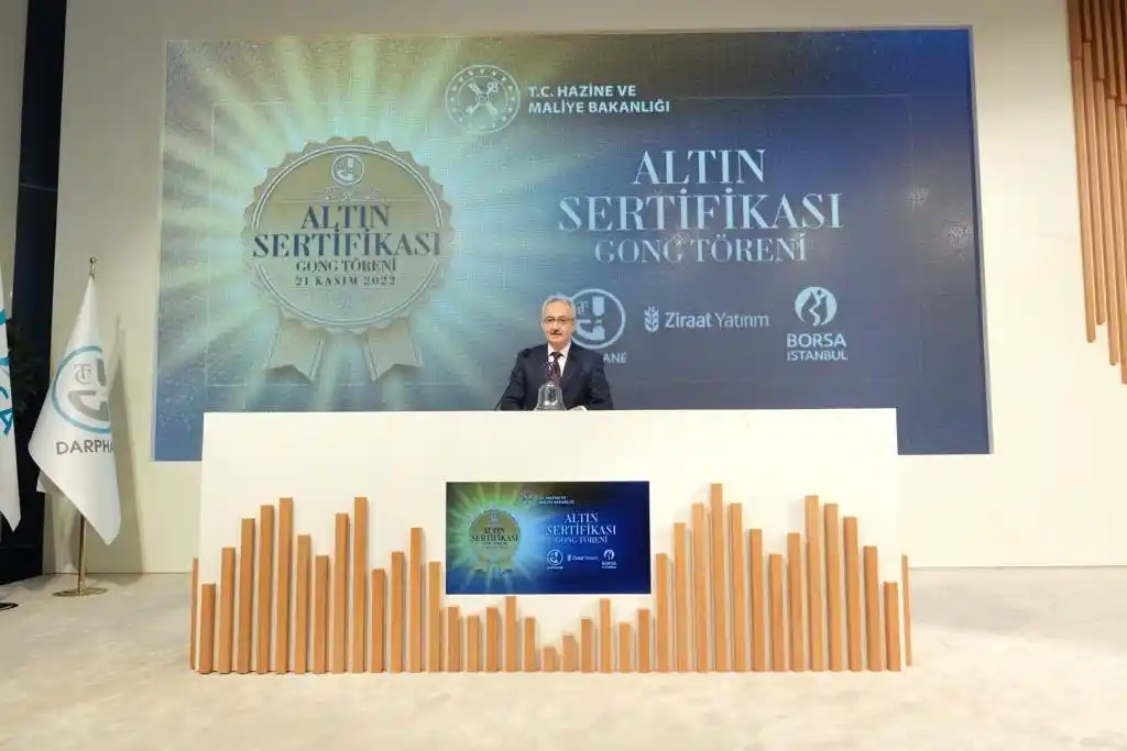 Darphane Altın Sertifikası Borsa İstanbul’da işlem görmeye başladı
