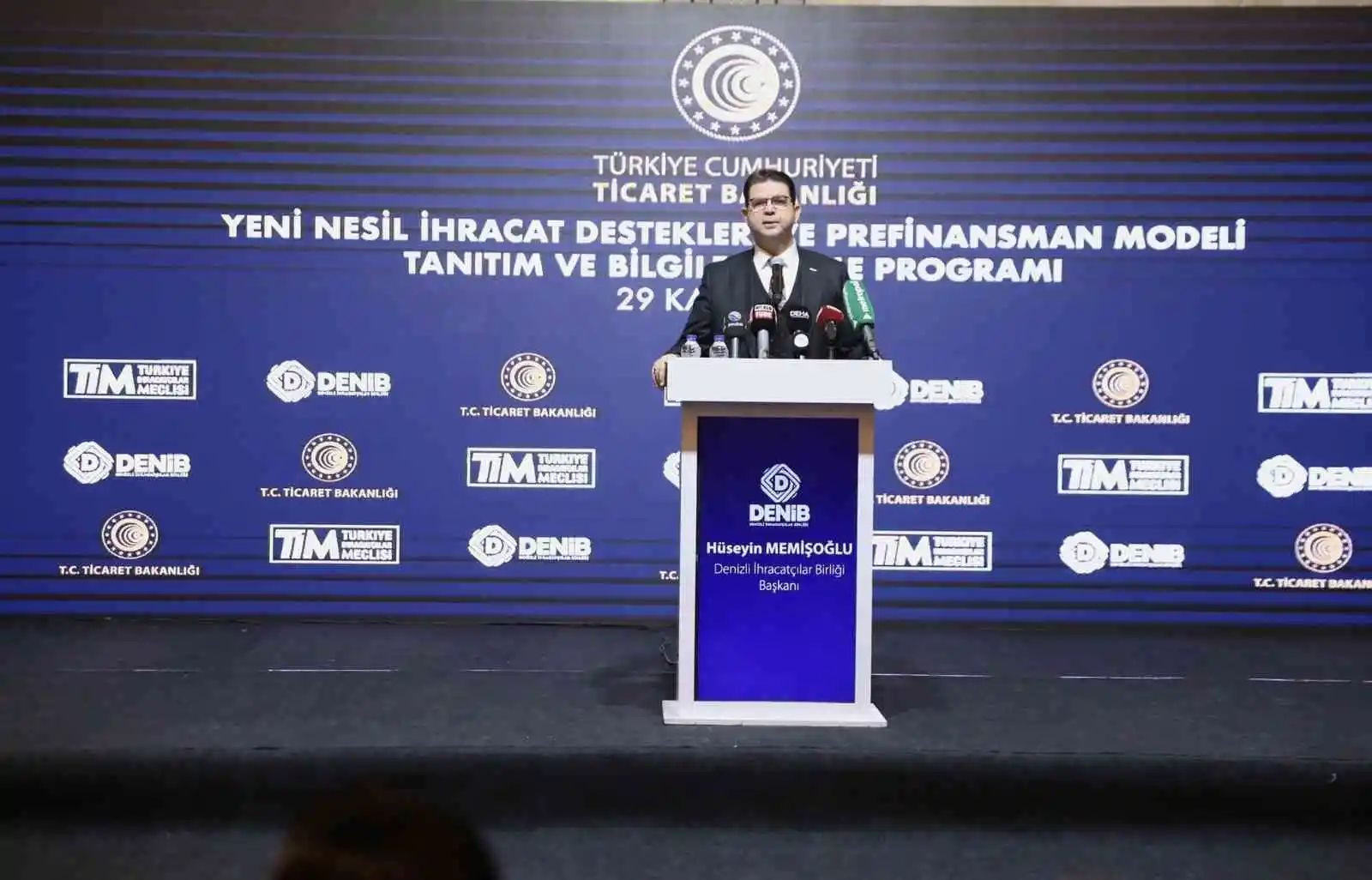 DENİB Başkanı Memişoğlu; "2022'yi geçen yıla göre yüzde 5 ile 6 ihracat artışıyla kapatacağız"
