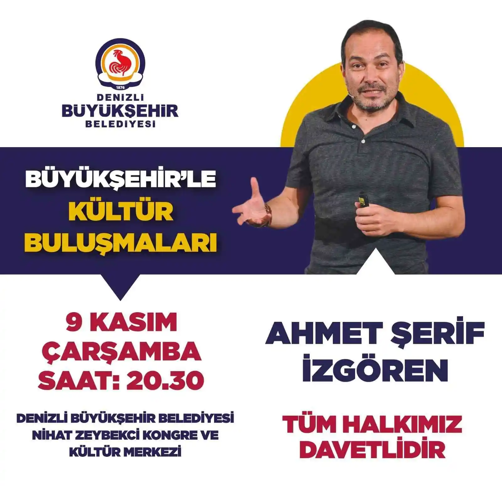 Denizli'de kültür buluşmaları kaldığı yerden devam ediyor