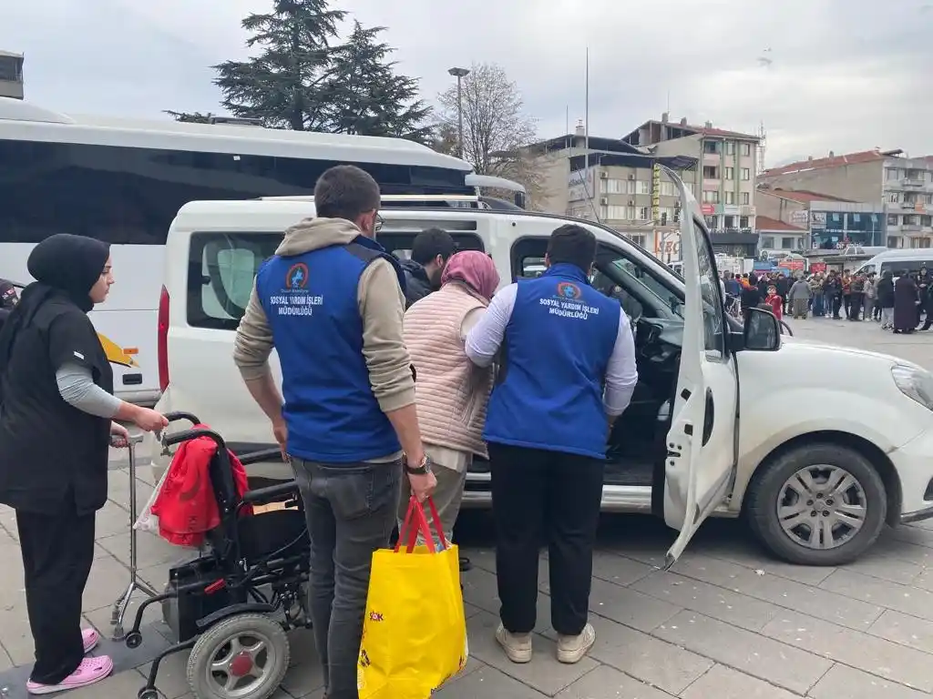 Deprem anında engelli aracıyla kendini dışarıya zar zor attı