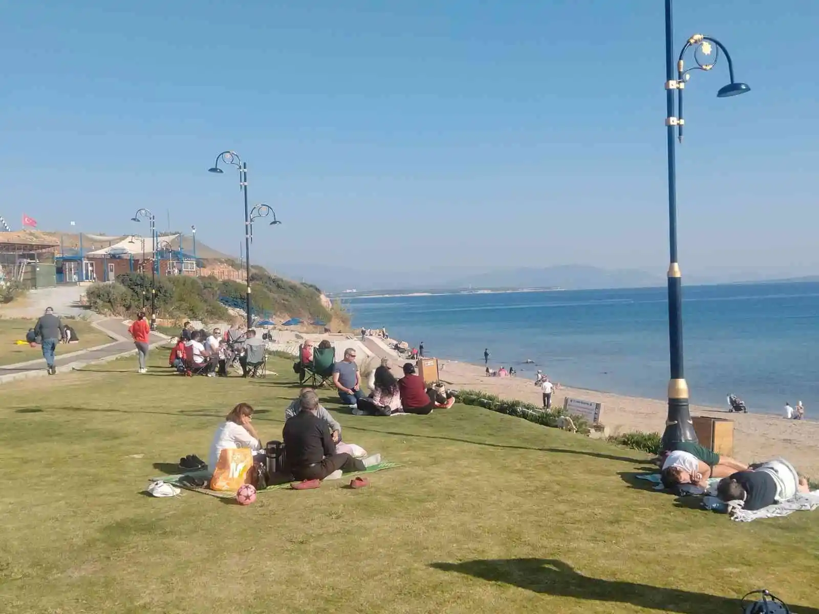Didim'de Kasım ayında yaz keyfi
