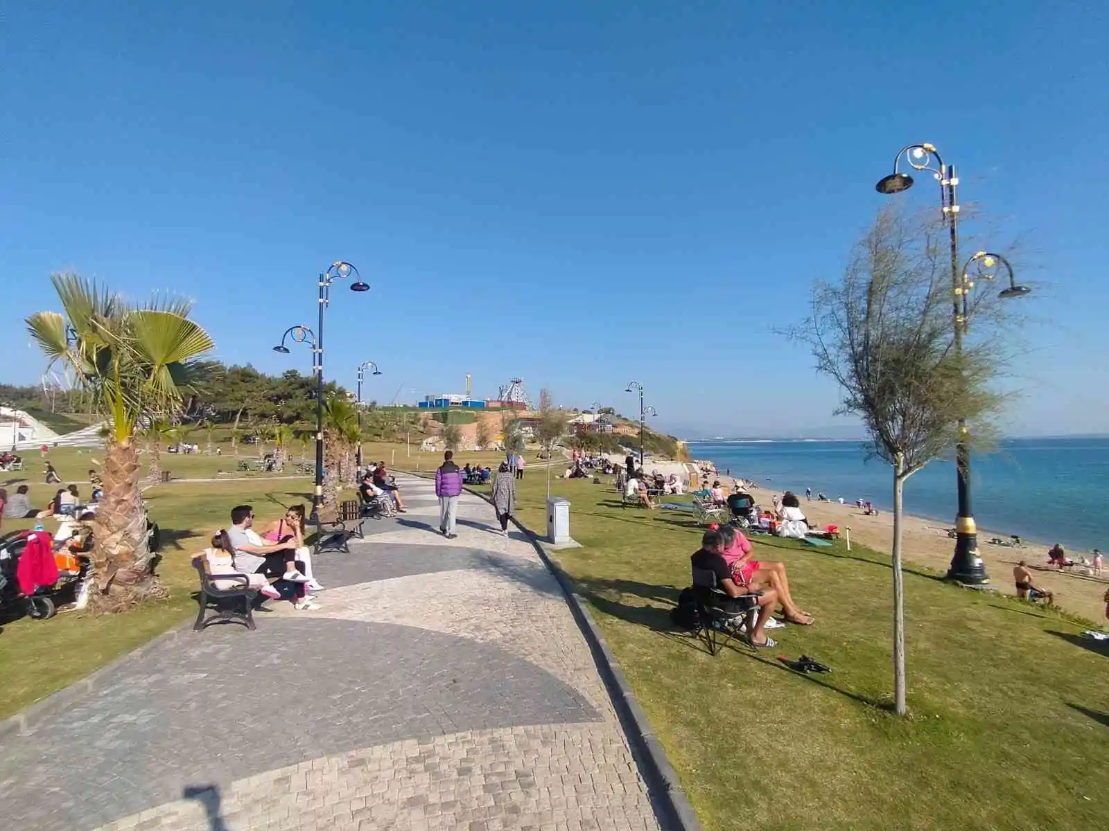 Didim’de Kasım ayında yaz keyfi
