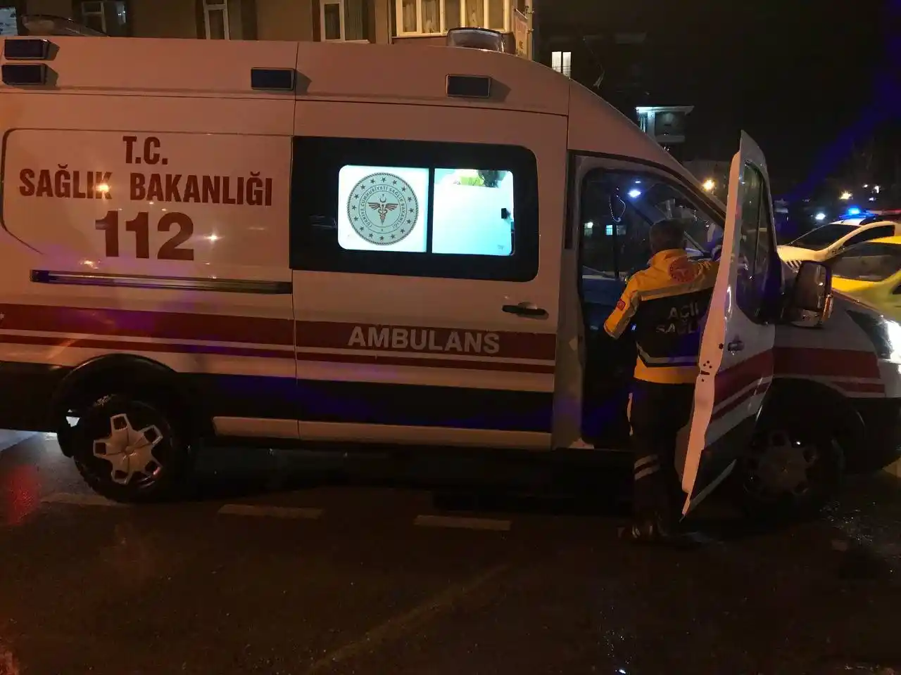 Edirne’de otomobilin çarptığı yaya yaralandı
