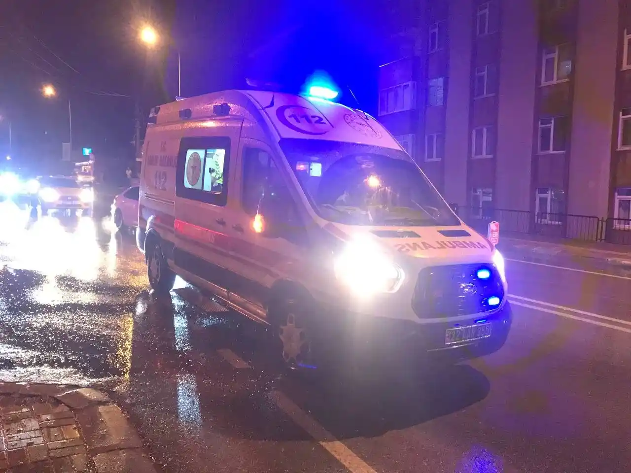 Edirne’de otomobilin çarptığı yaya yaralandı
