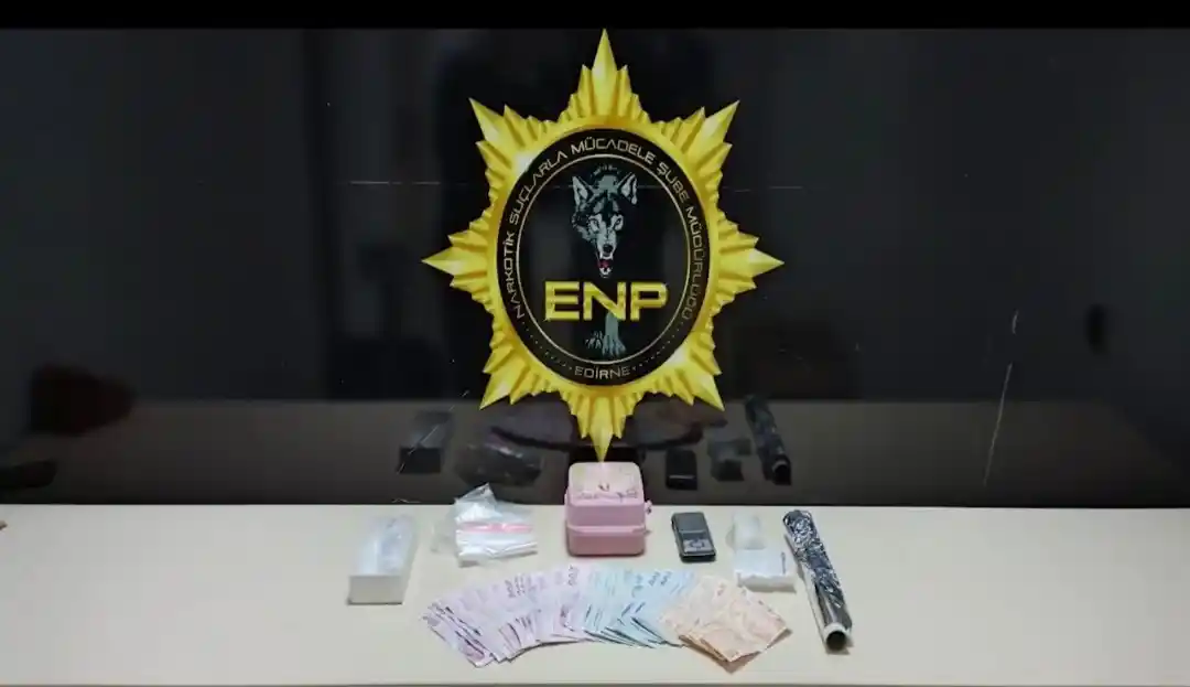 Edirne polisinden uyuşturucuya geçit yok: 3 şüpheli tutuklandı