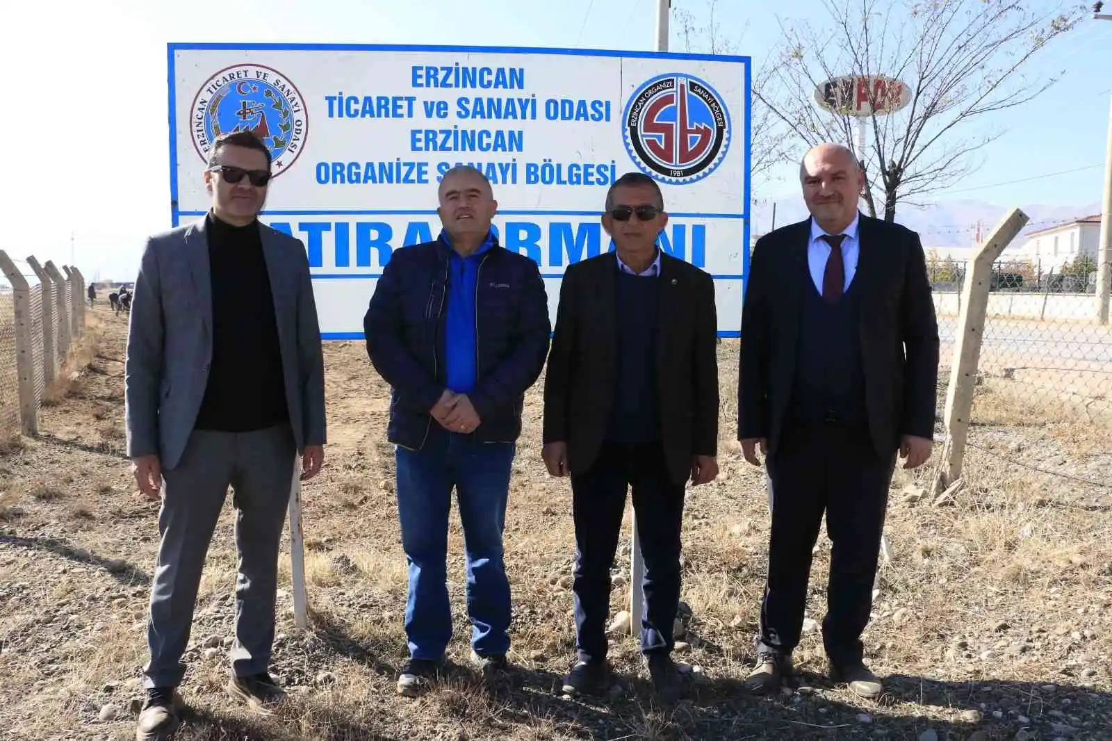 Erzincan TSO’ya ait hatıra ormanına fidan dikildi