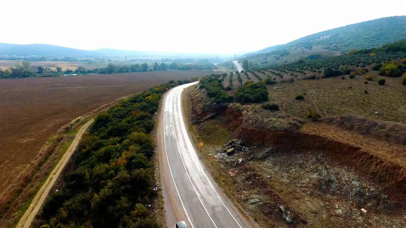 Esgin: “Boğaz yolu, 50 yıl sonra yenilendi”