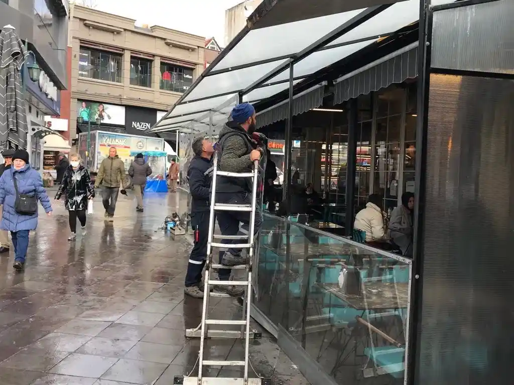 Eskişehir esnafı kışa hazırlanmaya başladı