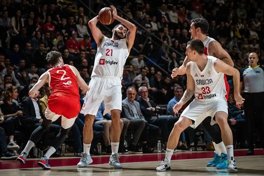 FIBA 2023 Dünya Kupası Avrupa Elemeleri: Sırbistan: 77 - Türkiye: 76