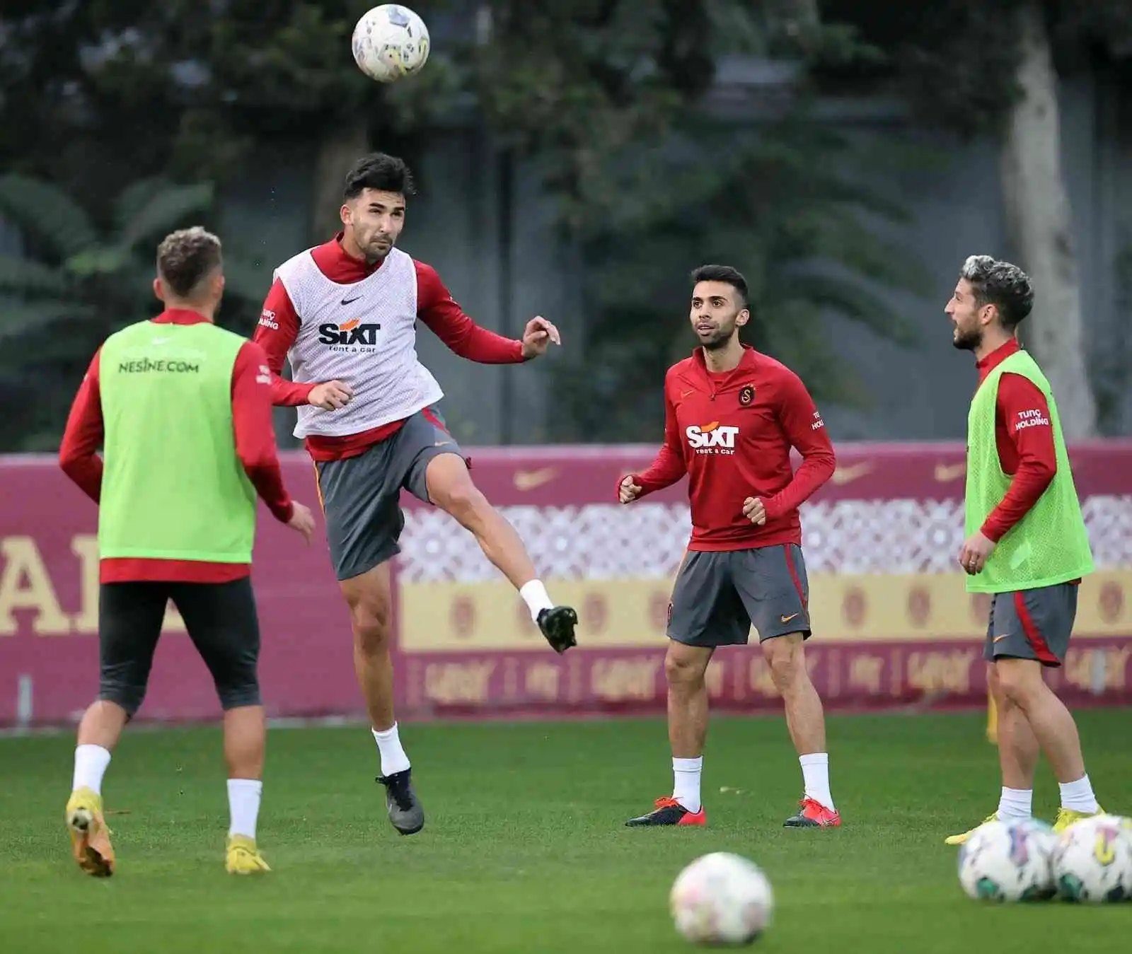 Galatasaray, Beşiktaş maçı hazırlıklarını sürdürdü