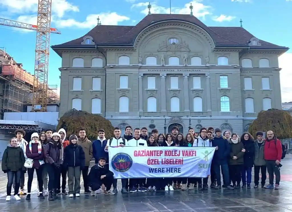 Gaziantep Kolej Vakfı öğrencileri yurtdışı Bilim ve Kültür gezisinde
