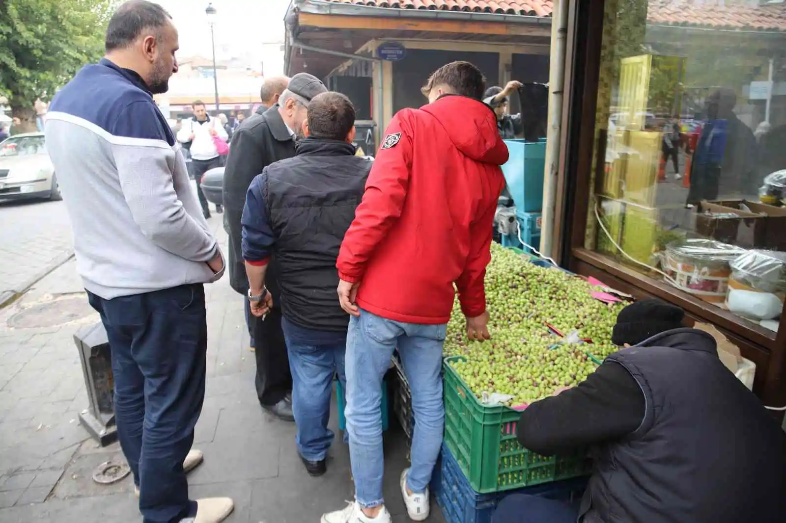 Gaziantep’te yeşil zeytin tezgaha indi
